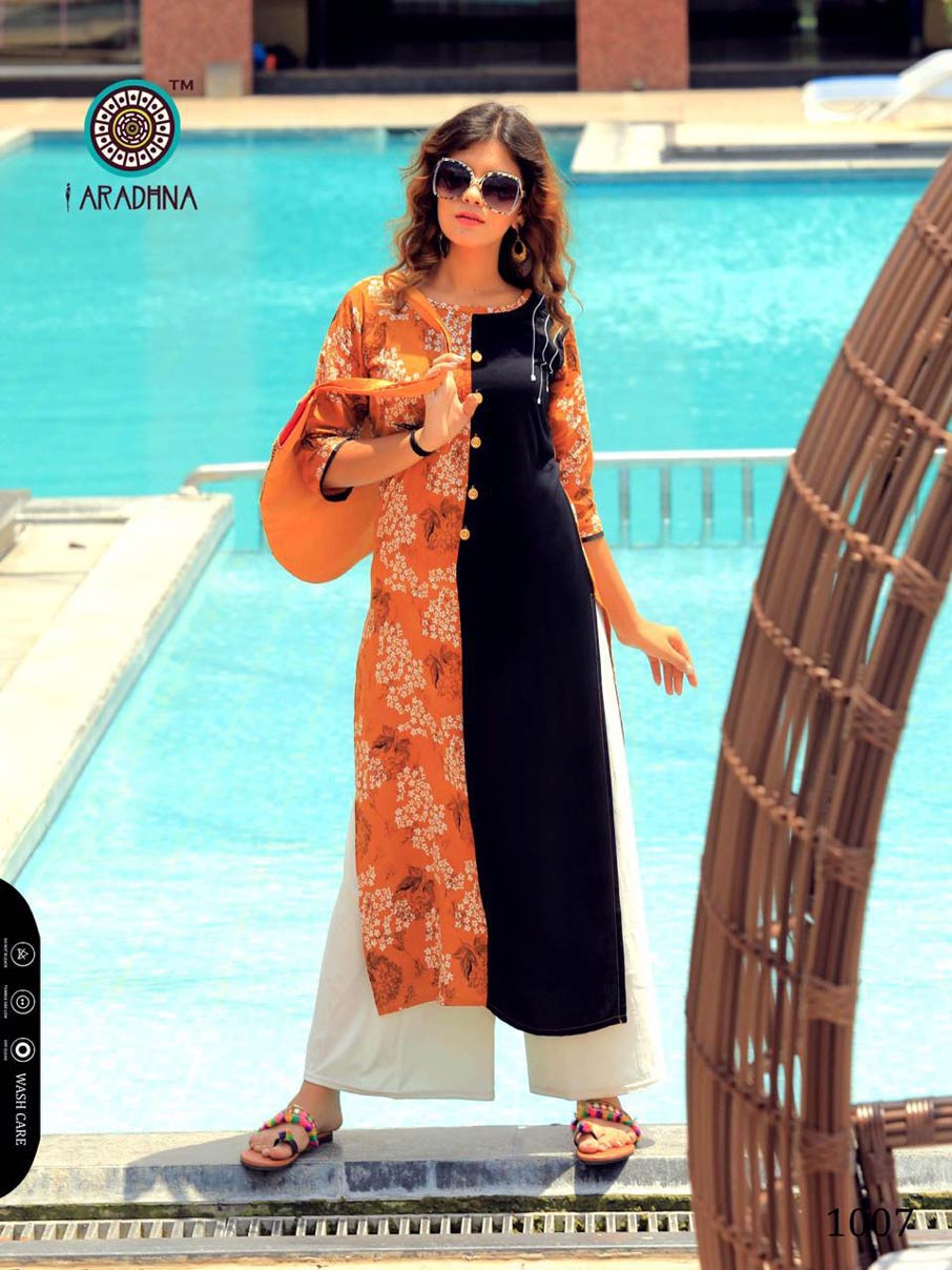 Spicy Plus Aradhna Rayon Formal Wholesale Kurti Spicy Plus Aradhna Rayon Formal Wholesale Kurti